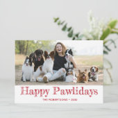 Happy Pawlidaysの写真 シーズンカード (スタンド正面)