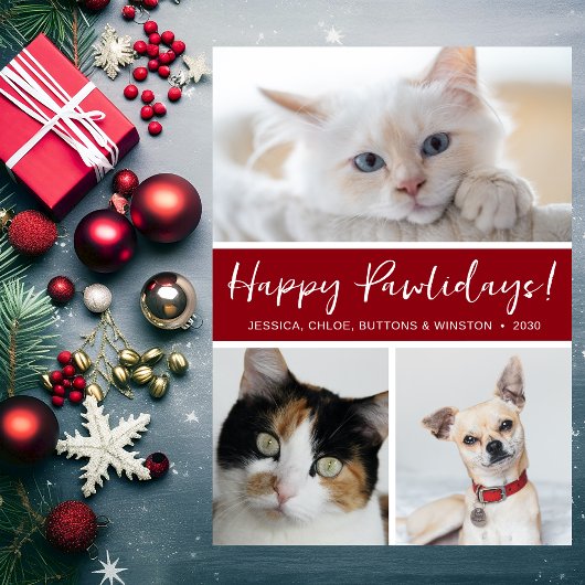 Happy Pawlidays 3の写真 シーズンカード