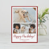Happy Pawlidays 4 写真入りカード シーズンカード (スタンド正面)
