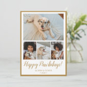 Happy Pawlidays 4 写真入りカード シーズンカード (スタンド正面)