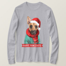 Happy Pawlidays Christmas T-Shirt, Vaden the BMC Tシャツ