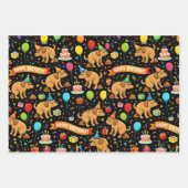 Happy Pawty Dog Party ラッピングペーパーシート (正面3)