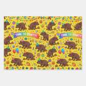 Happy Pawty Dog Party ラッピングペーパーシート (正面2)
