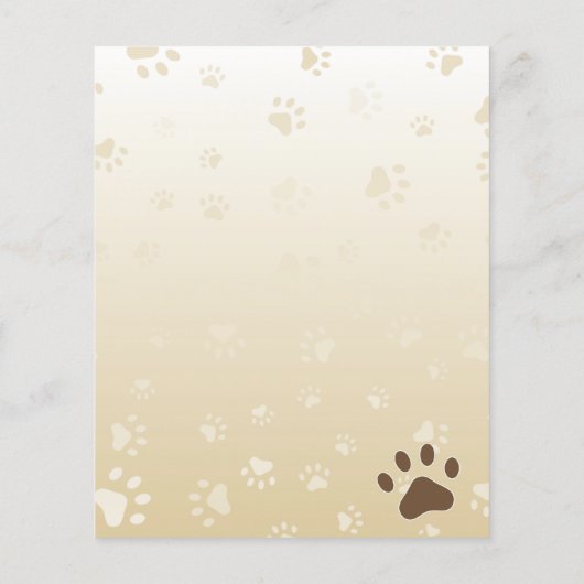 Happy Pekingese Dog Lover I Woof You Paws (裏面)