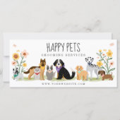 Happy Pet Animal Care Grooming Gift Certificate (正面)