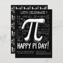 Happy Pi Dayはがき – おもしろい数学
