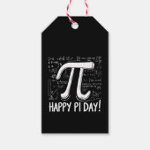 Happy Pi Dayギフトラベル – 数学ラバーギフト – Piシンボル ギフトタグ (正面)