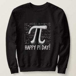 Happy Pi Dayスウェットシャツ – おもしろいとフェスティバル数学の恋人 スウェットシャツ