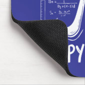 Happy Pi Dayマウスパッド – 数学デザイン マウスパッド (コーナー)