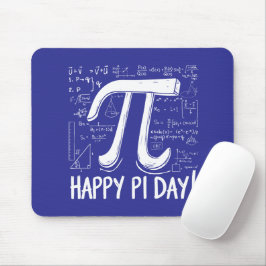 Happy Pi Dayマウスパッド – 数学デザイン マウスパッド