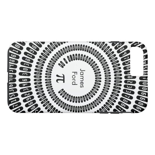 Happy Pi Day算数の桁数3.14算数おもしろい Case-Mate iPhoneケース (裏面(横))