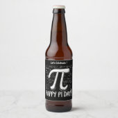 Happy Pi Day食品&飲料ラベル ビールラベル (正面)