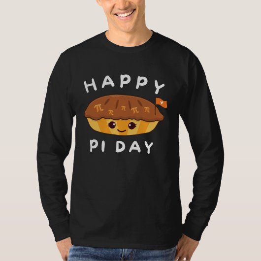 Happy Pi Day 2023 算数教師 パイ 赤ちゃん 男の子 Tシャツ (正面)