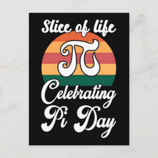 Happy Pi Day 2026 Math Nerd Celebration シーズンポストカード