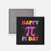 Happy Pi Day Kids Math先生学生教授 マグネット (正面/裏面)