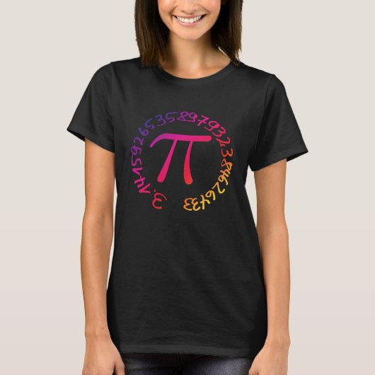 Happy Pi Day March 14 Circular 3 14 Many Digits Sc Tシャツ (正面)