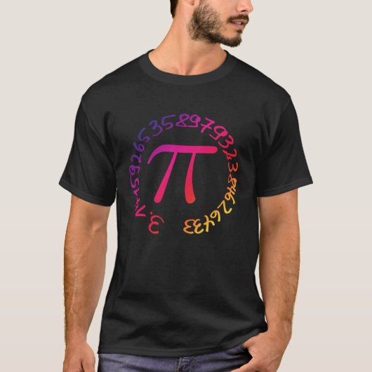 Happy Pi Day March 14 Circular 3 14 Many Digits Sc Tシャツ (正面)