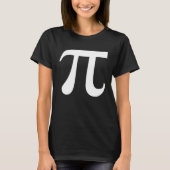 Happy Pi Day March 14 White Pi Symbol 3 14 Science Tシャツ (正面)
