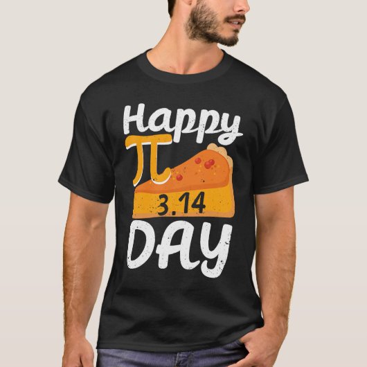 Happy Pi Day Math Slice Of Pie Pun Pumpkin Pie Ner Tシャツ (正面)