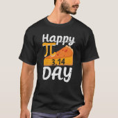 Happy Pi Day Math Slice Of Pie Pun Pumpkin Pie Ner Tシャツ (正面)