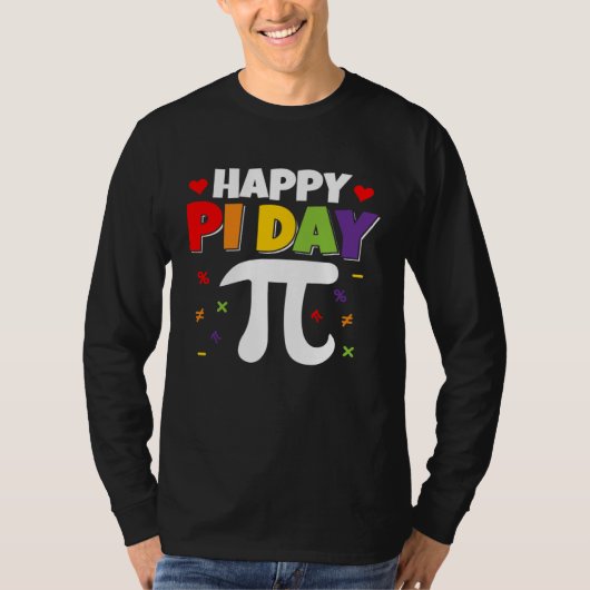 Happy Pi Day Math Teachers Student Professor Pi Da Tシャツ (正面)