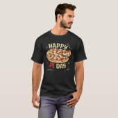 Happy Pi Day Pie Day Pizza Mathematics Pi Symbol P Tシャツ (正面フル)