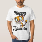 Happy Pi Day Pyjama Mathemati Math Teaher Pi Day Tシャツ (正面)