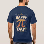 Happy Pi Day T-Shirt – Fun Math Tee for Students,  Tシャツ (裏面)