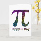Happy Pi Day Tees and Gebits カード (黄色い花)