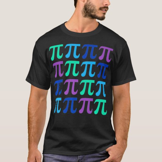Happy Pi Day With Symbols For Math Teacher Science Tシャツ (正面)