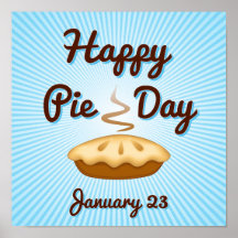 Happy Pie Dayポスターを投稿する
