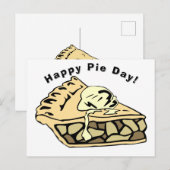 Happy Pie Day - Apple Pie ポストカード (正面/裏面)