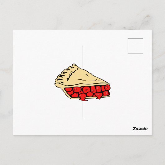 Happy Pie Day - Apple Pie ポストカード (裏面)