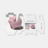 Happy PIg 2019年新年お気に入りパーソナライズされたボックス2 フェイバーボックス (折り畳みなし)