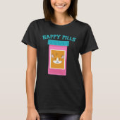 Happy Pills Medication Capsule Guinea Pig Tシャツ (正面)