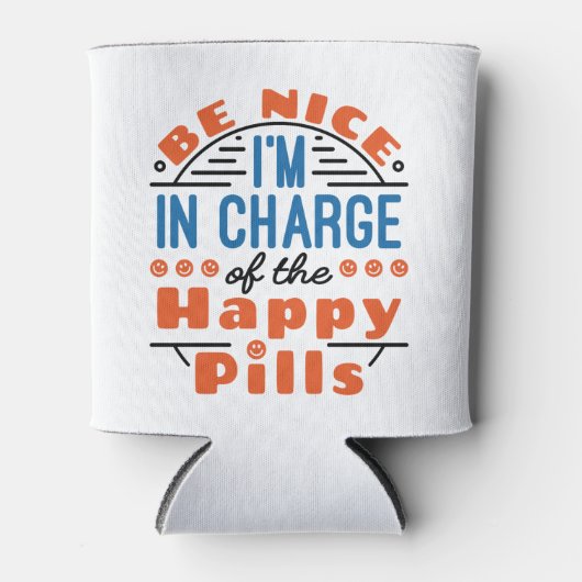 Happy Pills Pharmacyの担当はNice 缶クーラー (正面)