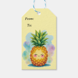 Happy Pineapple Gift Tag ギフトタグ
