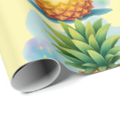 Happy Pineapple Wrapping Paper ラッピングペーパー (ロールコーナー)