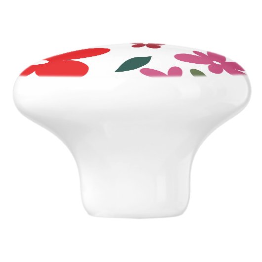 Happy Pink Blossoms セラミックノブ (側面)