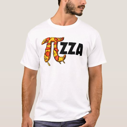 Happy Pizza Day 3.14 Pi Funny Women Mathletics Lov Tシャツ (正面)