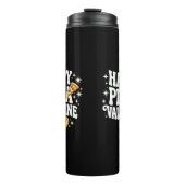 Happy Pizza Valentine Funny Pizza Love Design タンブラー (正面)