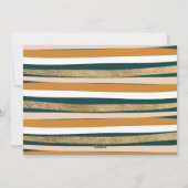 Happy Place モダン Snow Globeクリスマスフォト シーズンカード (裏面)