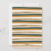 Happy Place モダン Snow Globeクリスマスフォト シーズンカード (裏面)