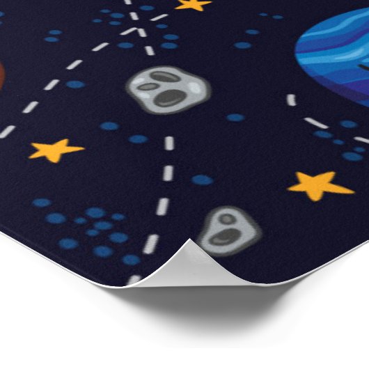 Happy Planetsポスター ポスター (角)