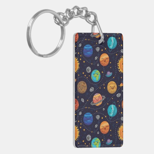 Happy Planets Keychain キーホルダー (正面左)