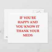 HAPPY.png ポストカード (正面/裏面)