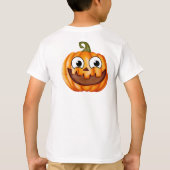 Happy polka dots pumpkin thanksgiving tシャツ (裏面)