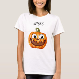 Happy polka dots pumpkin thanksgiving tシャツ