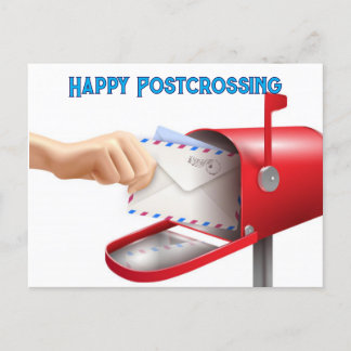 Happy Postcrossing ポストカード