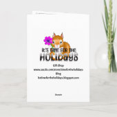 Happy Practice being Psychic Day! Nov 2nd カード (裏面)